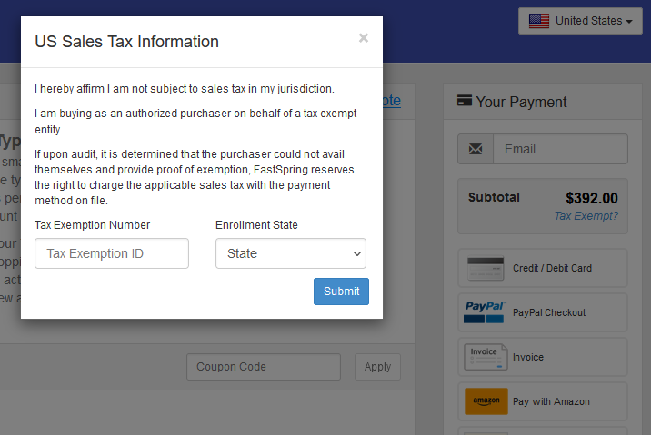 Purchase Order and W9 Form – TypingTest Pro